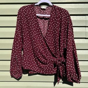 Alter’d State- Wrap Blouse